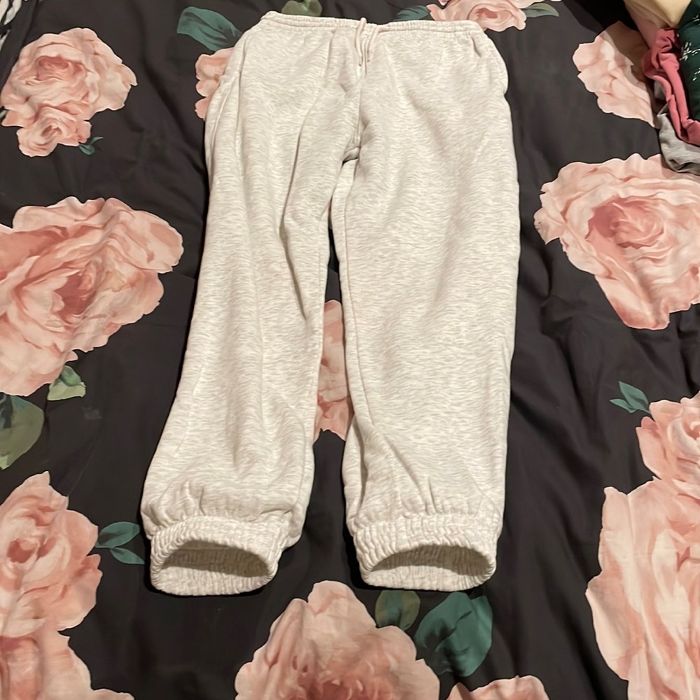grey joggers